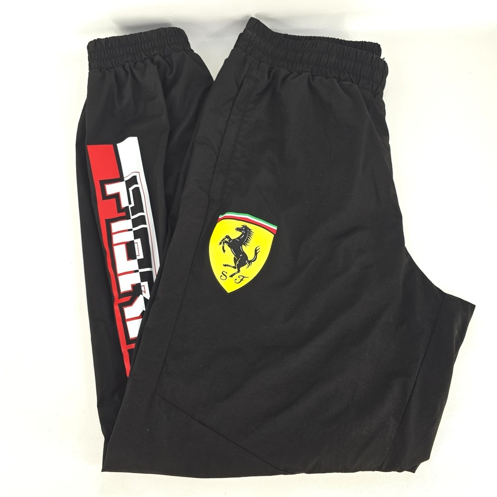 PUMA X Scuderia FERRARI Street Woven Men's Large Activewear Athleisure 596138-02 - Picture 11 of 16